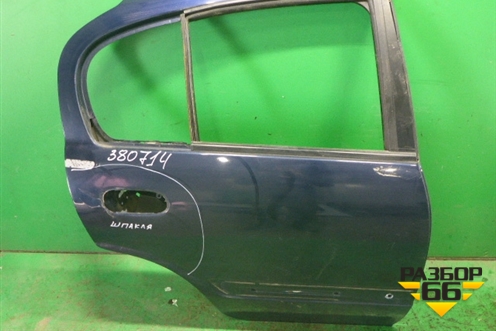 Дверь задняя правая (хэтчбек) (821009M730) для Nissan Almera N16 с 2000-2006г