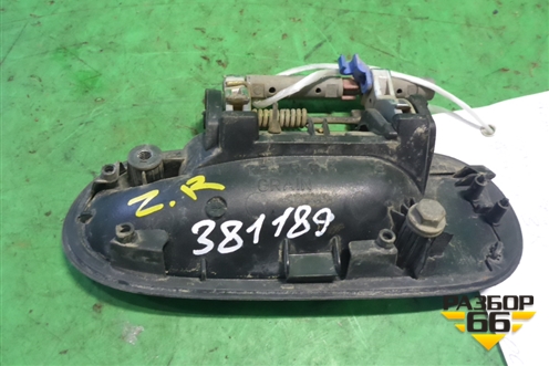 Ручка наружная двери задней правой (хром) для Nissan Almera N16 с 2000-2006г