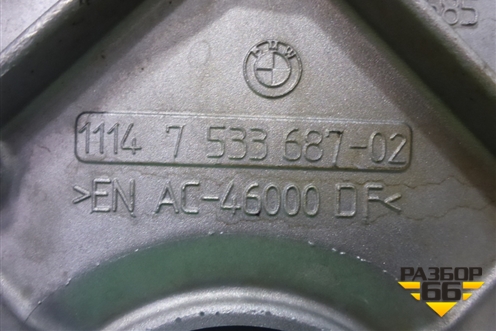 Крышка двигателя передняя ( 4.8л N62B48B) (11147533687) для BMW 6-серия Е64 с 2004-2009г