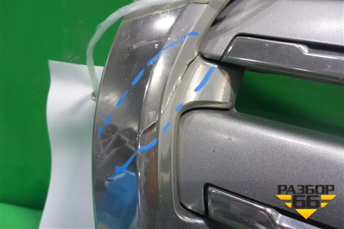 Решетка радиатора (после 2012г до 2015г) (5311460110) для Toyota Land Cruiser (200) с 2008г (Ленд Крузер)