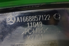 Накладка переднего бампера нижняя (AMG) (A1668857122) для Mercedes Benz ML-Klass W166 c 2011г
