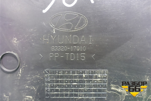 Обшивка двери задней правой под электрику (8332017010) для Hyundai Matrix с 2001-2010г