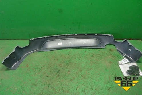 Юбка заднего бампера (хетчбэк,новая Finis) (1373632) для Ford Focus 2 с 2005-2008г