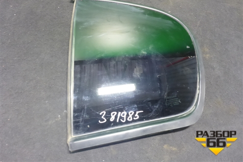 Стекло двери задней левой форточка (2005г) для Nissan Almera N16 с 2000-2006г