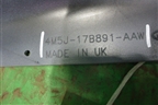 Юбка заднего бампера (хэтчбек Finis новая) (4M5J17B891AAW) для Ford Focus 2 с 2005-2008г