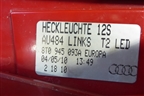 Фонарь задний внутренний левый (до 2012г Led) (8T0945093A) для Audi A5/S5 с 2007-2016г
