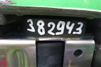 Ремень безопасности задний правый (96812534XX) для Peugeot 308 с 2007-2014г