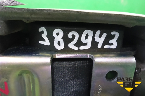 Ремень безопасности задний правый (96812534XX) для Peugeot 308 с 2007-2014г