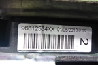 Ремень безопасности задний левый (96812534XX) для Peugeot 308 с 2007-2014г