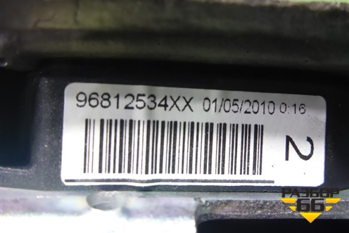 Ремень безопасности задний левый (96812534XX) для Peugeot 308 с 2007-2014г