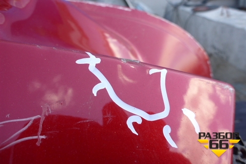 Крыло заднее левое (5-ти дверный хетчэк) (8525LW) для Peugeot 308 с 2007-2014г