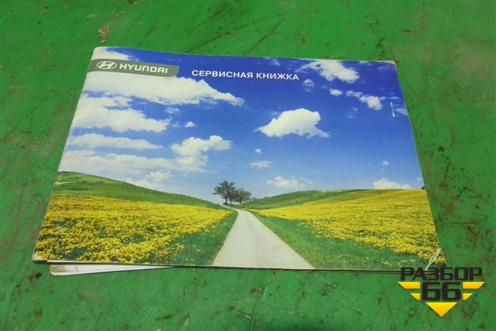 Книга по автомобилю (сервисная книга) для Hyundai Matrix с 2001-2010г