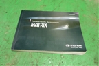 Книга по автомобилю (руководство по эксплуатации) для Hyundai Matrix с 2001-2010г