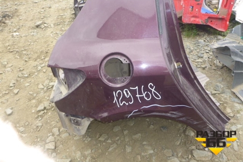 Крыло заднее правое (5ти дверный хетчбэк) для Peugeot 307 с 2001-2007г