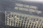 Бампер задний правая часть (под парктроник) (71502T1GZZ00) для Honda CR-V(RM) с 2012г