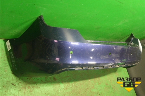 Бампер задний (под парктроник) (60U807421B) для Skoda Rapid с 2013г