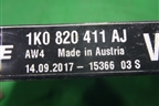 Радиатор кондиционера (1K0820411AJ) для Audi A3 (8P1) 2003-2013г