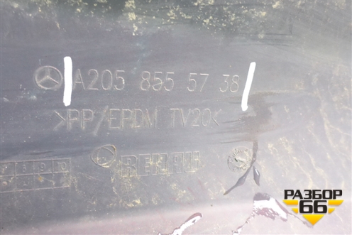 Бампер задний (AMG под парктроник) (A2058555738) для Mercedes Benz C-Klass W205 с 2014г