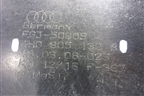 Кронштейн усилителя переднего бампера правый (4H0805130B) для Audi A8 с 2009-2017г