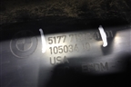 Накладка на порог наружная левая (51777191241) для BMW X5 E70 с 2007-2013г