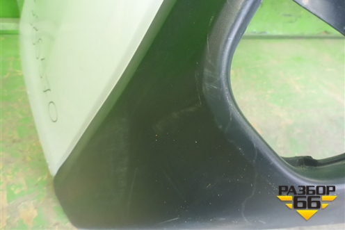 Бампер задний (после 2015г под накладку под парктроник) (6410D278ZZ) для Mitsubishi Outlander с 2012-2024г (Аутлендер)