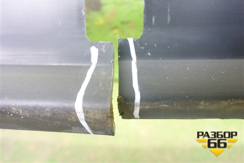 Бампер задний (после 2015г под накладку под парктроник) (6410D278ZZ) для Mitsubishi Outlander с 2012-2024г (Аутлендер)