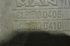Накладка кабины правая  (продолжение кабины) (81615100408) для MAN  TGX с 2007г