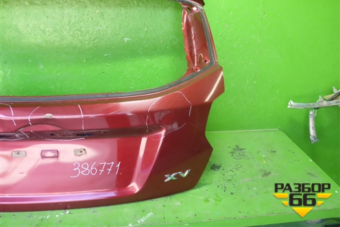 Дверь багажника без стекла (60809FJ0019P) для Subaru XV с 2011-2017г
