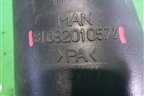 Патрубок воздушного фильтра  (D2066 пластиковый) (81082010572) для MAN  TGX с 2007г