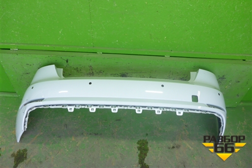 Бампер задний (до 2019г под парктроник) (8W5807511F) для Audi A4 (В9) с 2015г