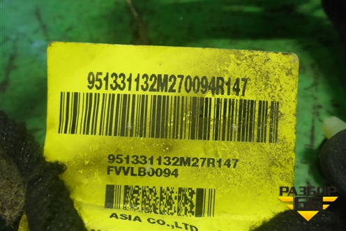 Проводка двери задней правой (мех.стеклоподъемник) (951331132) для Chevrolet Aveo (Т300) с 2011г