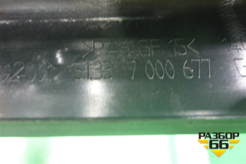 Накладка двери передней правой (на рамку) (51337000677) для Land Rover Range Rover 3 с 2002-2012г