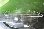 Бампер задний (под парктроник) (850225098R) для Renault Fluence с 2009-2017г