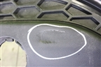 Бампер задний нижняя часть (до 2018г) (86612D7000) для Hyundai Tucson с 2015-2022г