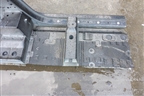 Порог со стойкой левый для Land Rover Range Rover 3 с 2002-2012г