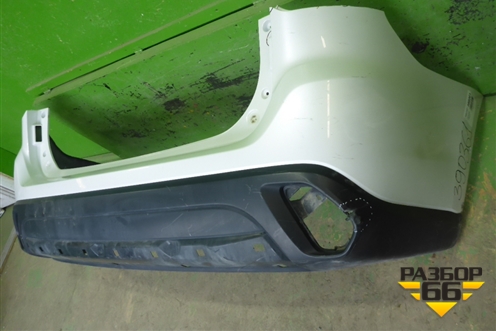 Бампер задний (после 2015г под накладку) (6410C996ZZ) для Mitsubishi Outlander с 2012-2024г (Аутлендер)