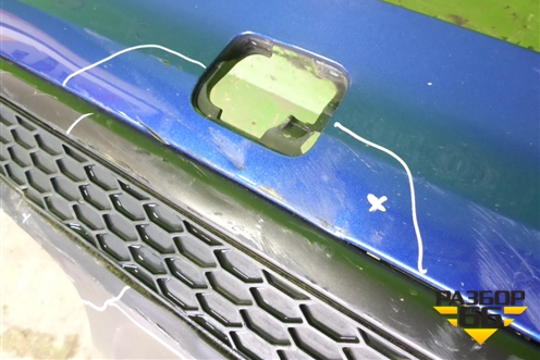 Бампер задний нижняя часть (до 2019г S-Line под парктроник) (4M0807527B) для Audi Q7 c 2015г