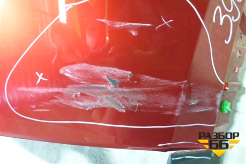 Бампер задний (под парктроник) (KB8A50221) для Mazda CX 5 с 2017г