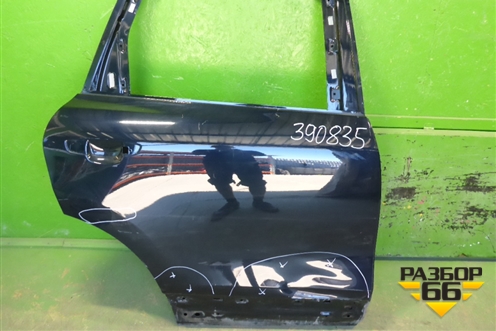 Дверь задняя правая (7P0833056) для Volkswagen Touareg с 2010-2018г
