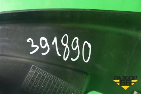 Накладка двери задней левой (на рамку Long) (4H4867603) для Audi A8 с 2009-2017г