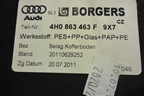 Пол багажника (Long) (4H0863463F) для Audi A8 с 2009-2017г