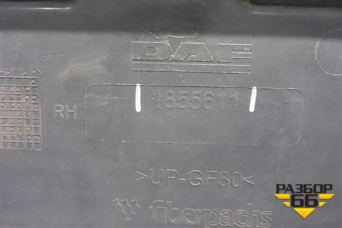 Накладка кабины правая  (продолжение кабины) (1855611) для DAF  XF 105 с 2005г
