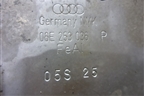 Экран тепловой (на выпускной коллектор правый 3.0 CGW) (06E253036R) для Audi A8 с 2009-2017г