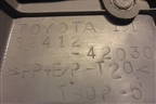 Обшивка стойки центральная верхняя левая (6241242030) для Toyota Rav-4 с 2000-2005г