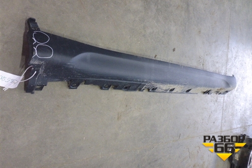 Накладка на порог наружная правая (51777319854) для BMW X6 F16 с 2014г