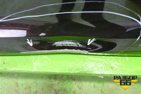Дверь багажника без стекла (901002357R) для Renault Kaptur с 2016г