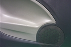 Обшивка салона боковая левая (3-х дверный кузов) (6J3867043D) для Seat Ibiza с 2008-2017г