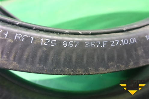 Уплотнитель двери задней правой (лифтбэк) (1Z5867367F) для Skoda Octavia (А5) с 2004-2013г