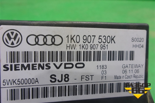 Блок комфорта (1K0907530K) для Skoda Octavia (А5) с 2004-2013г