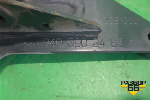Кронштейн амортизатора кабины (левый) (A9408902483) для Mercedes Benz  TRUCK Axor 2 с 2004г